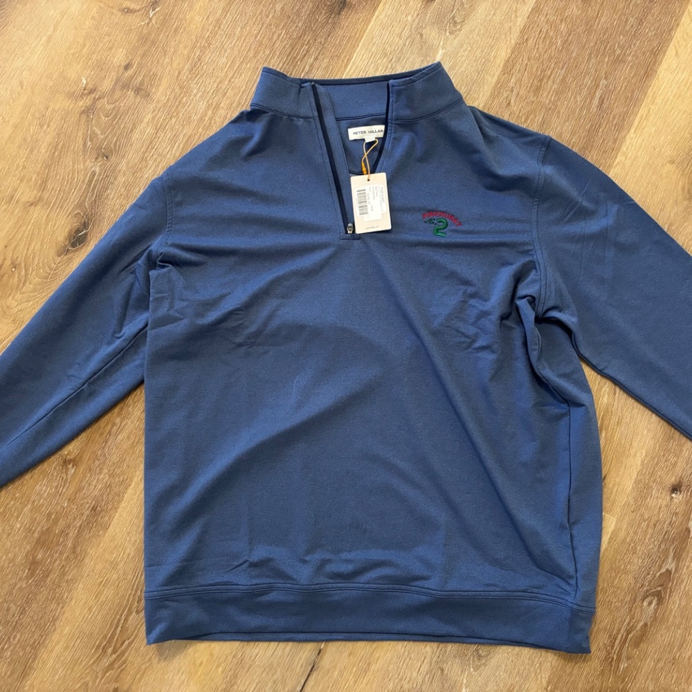 Peter Millar Pinehurst Quarter Zip (Large) NWT - image 2